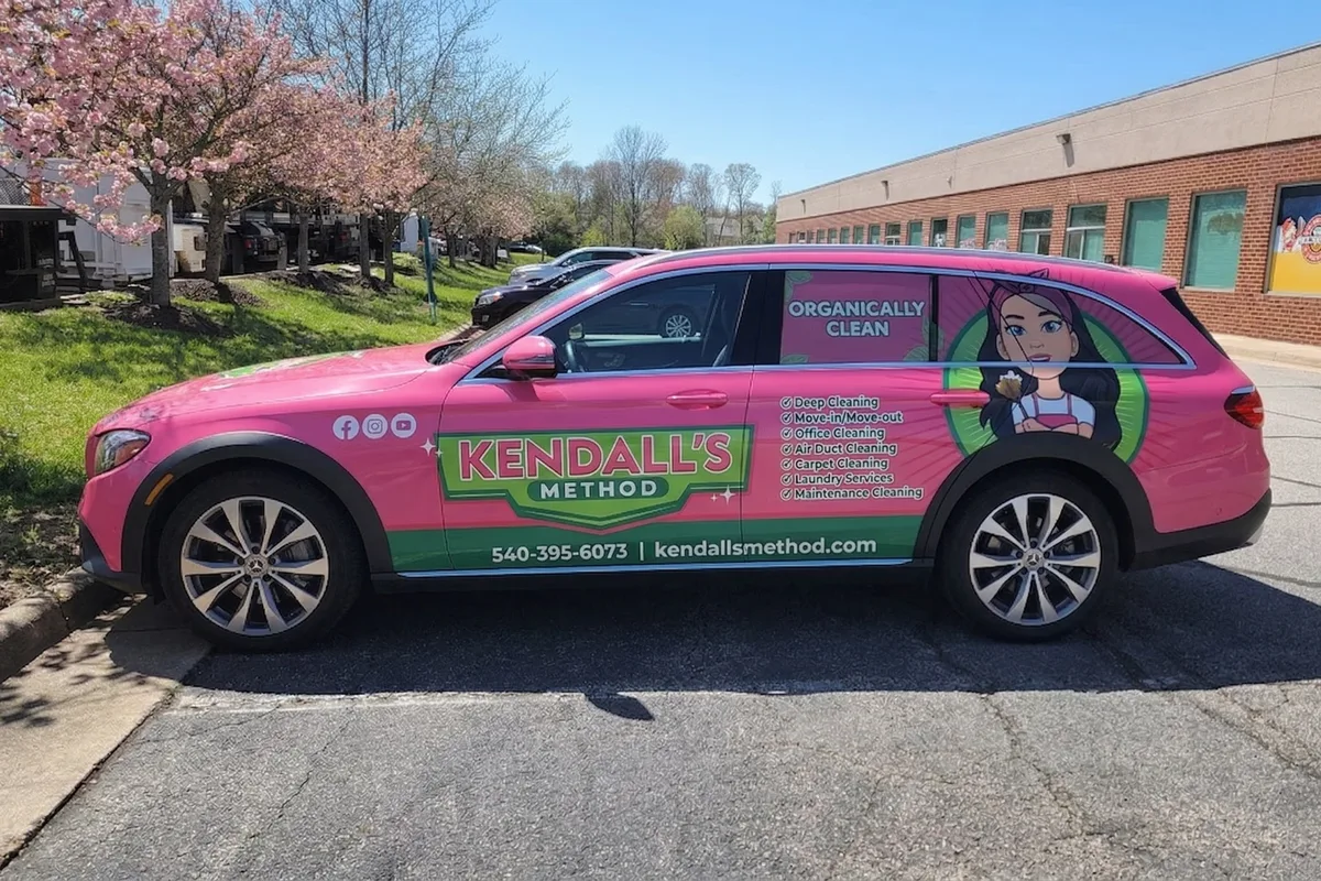 Full wrap on a Mercedes-Benz E-Class All-Terrain in Roanoke, VA