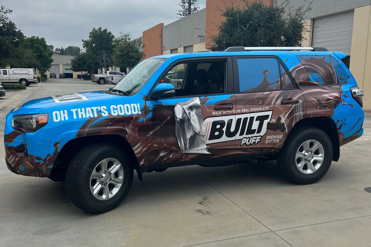 Full wrap on a Toyota 4Runner SUV in Happy Valley, OR