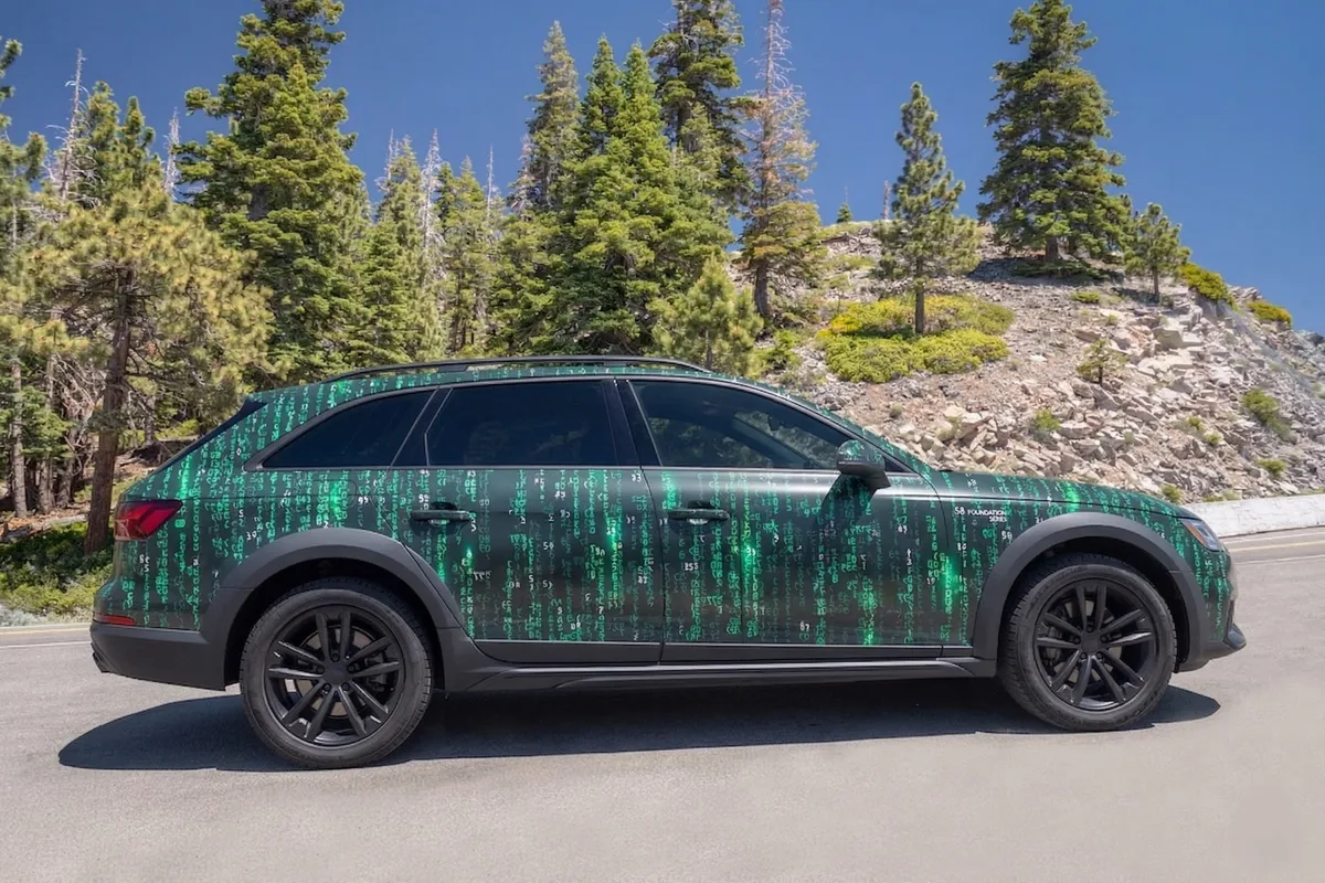 Full wrap on an Audi A4 Allroad in Santa Rosa, CA