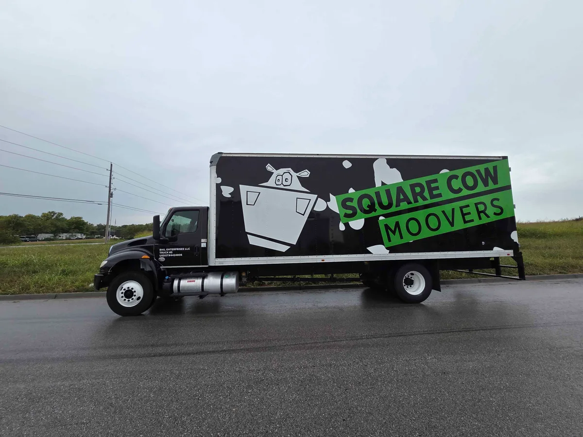 Full wrap on an International MV Series in Kansas City, MO