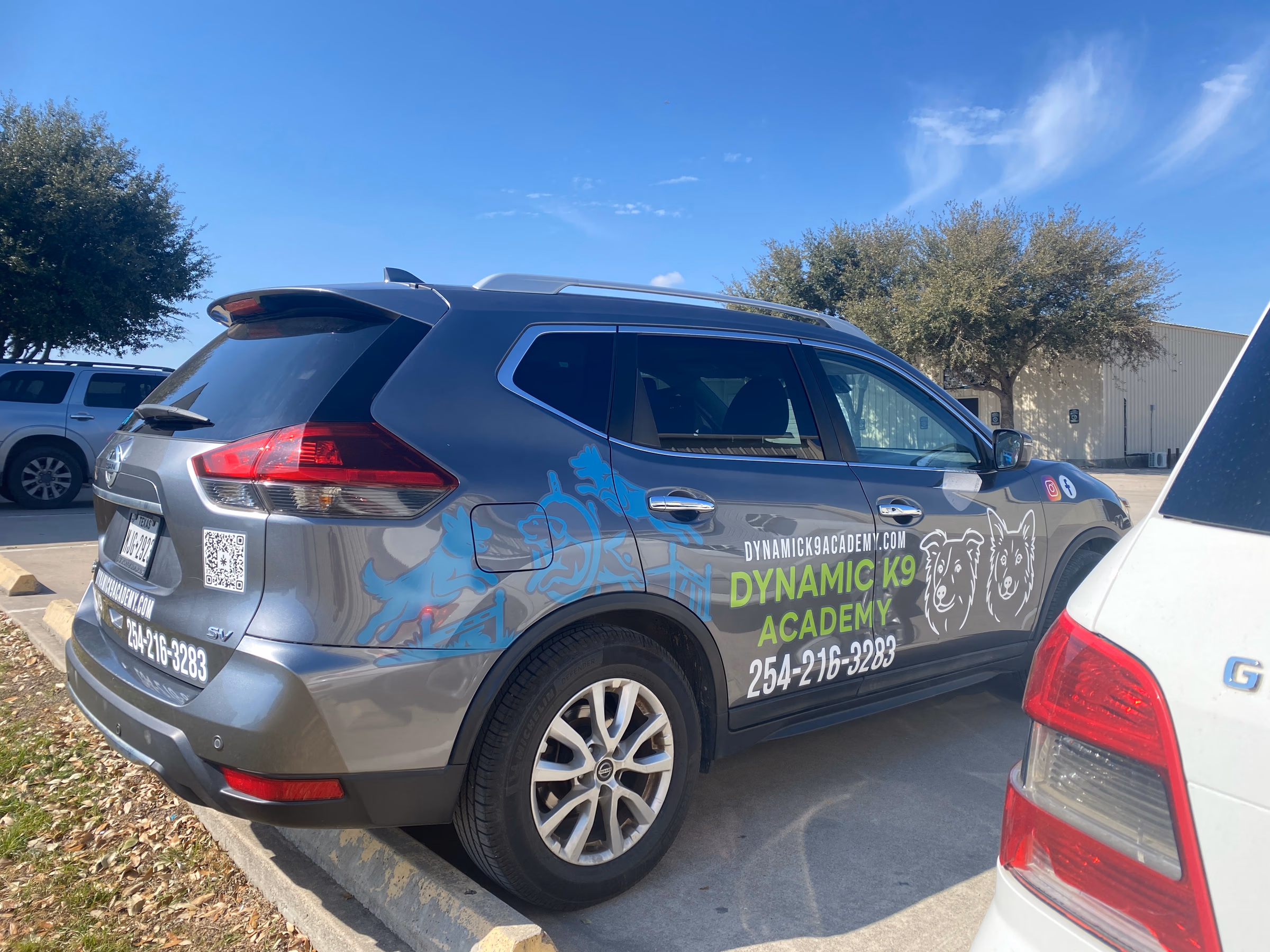 Dynamic K9 Academy vehicle wrap in Copperas Cove, TX