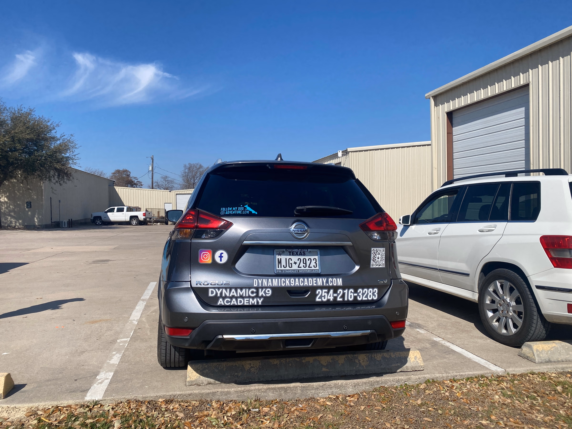 Dynamic K9 Academy vehicle wrap in Copperas Cove, TX