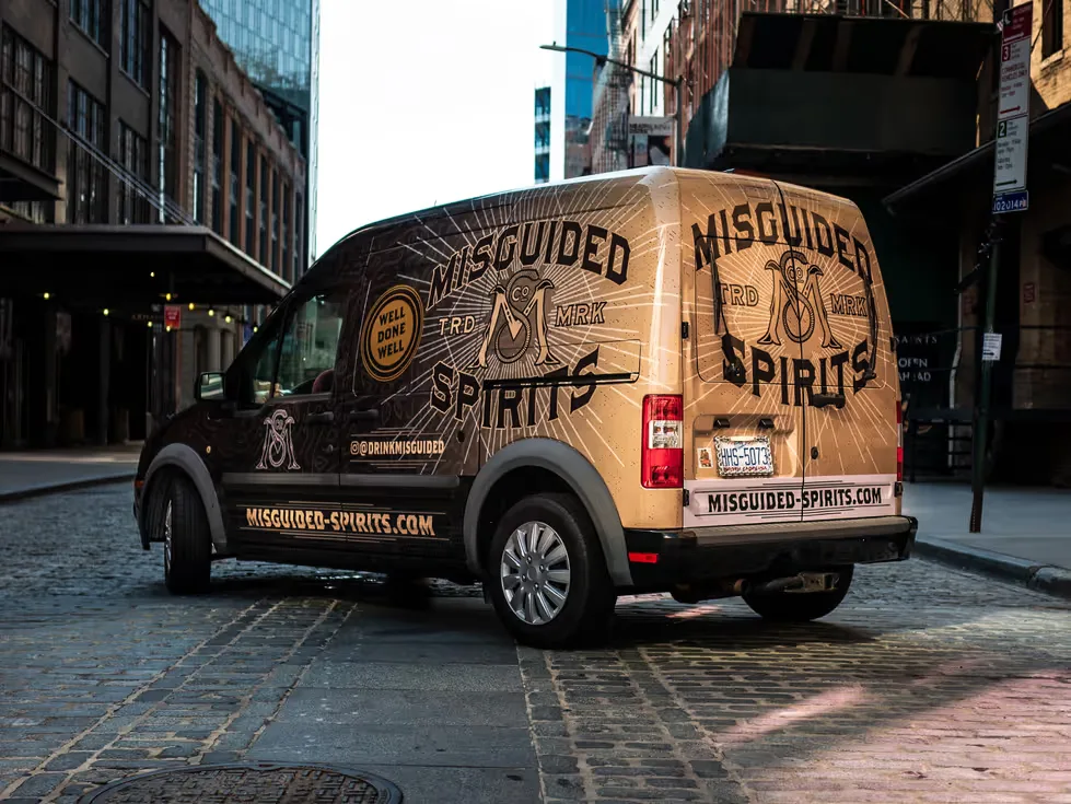 Full wrap on a Ford Transit Connect van in Chicago, IL