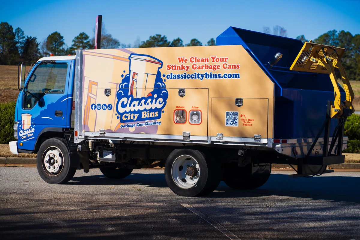 Full wrap on an Isuzu N-Series in Athens, GA