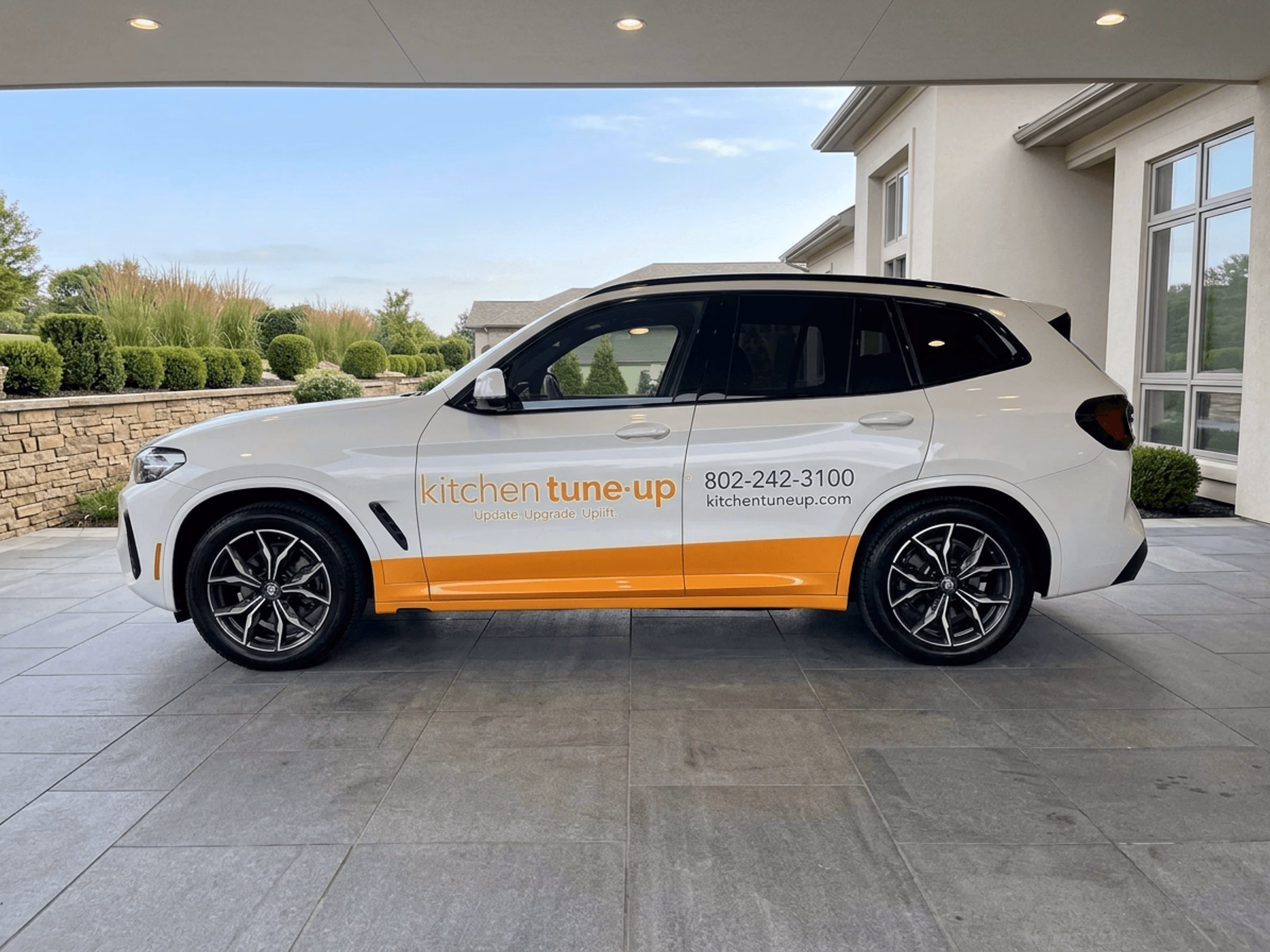 Kitchen Tune-Up vehicle wrap in South Burlington, VT