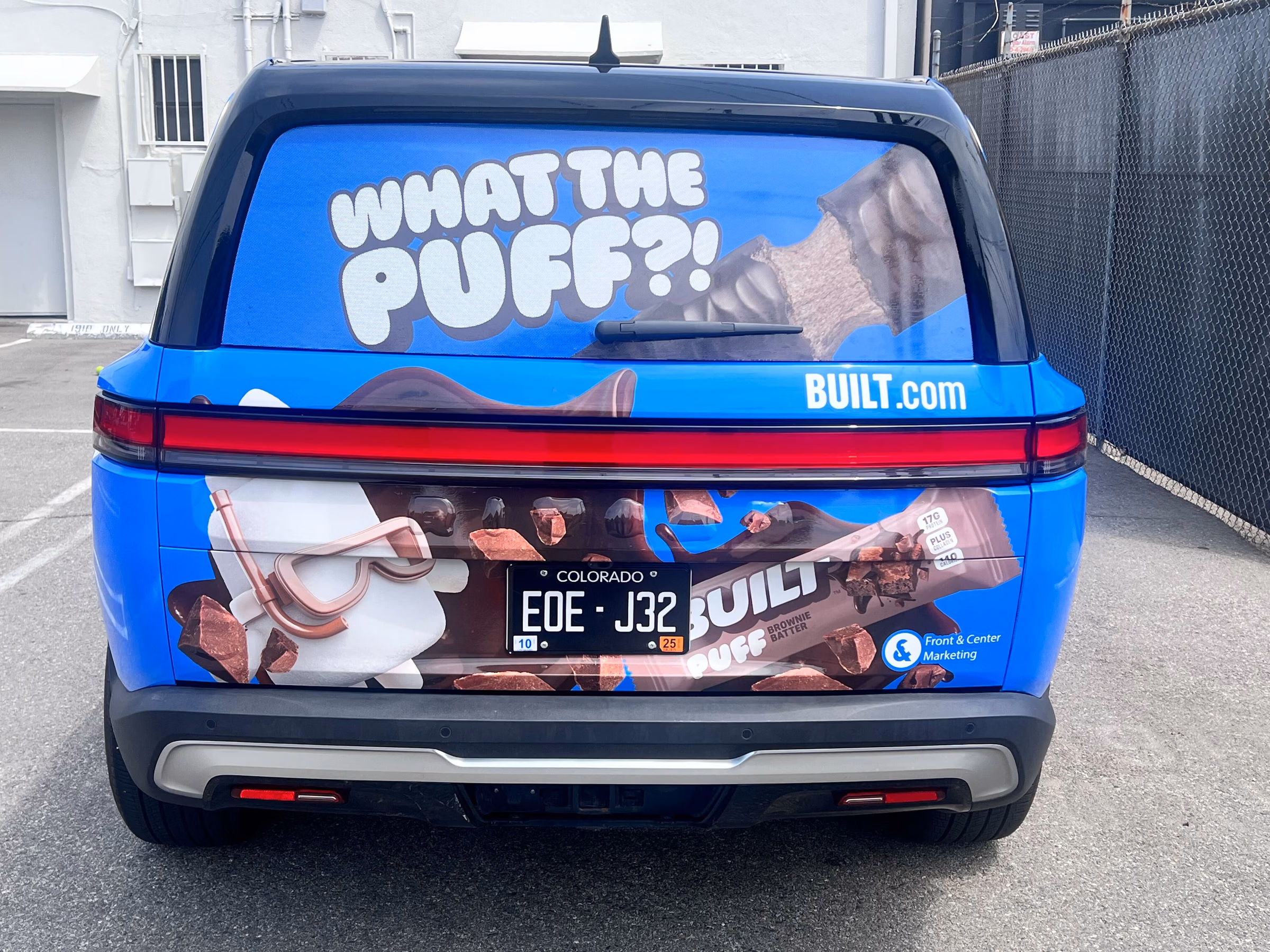 Built vehicle wrap in Boulder, CO