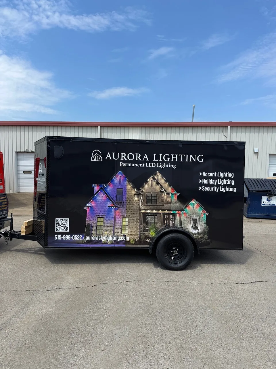 Full wrap on a trailer in Arrington, TN