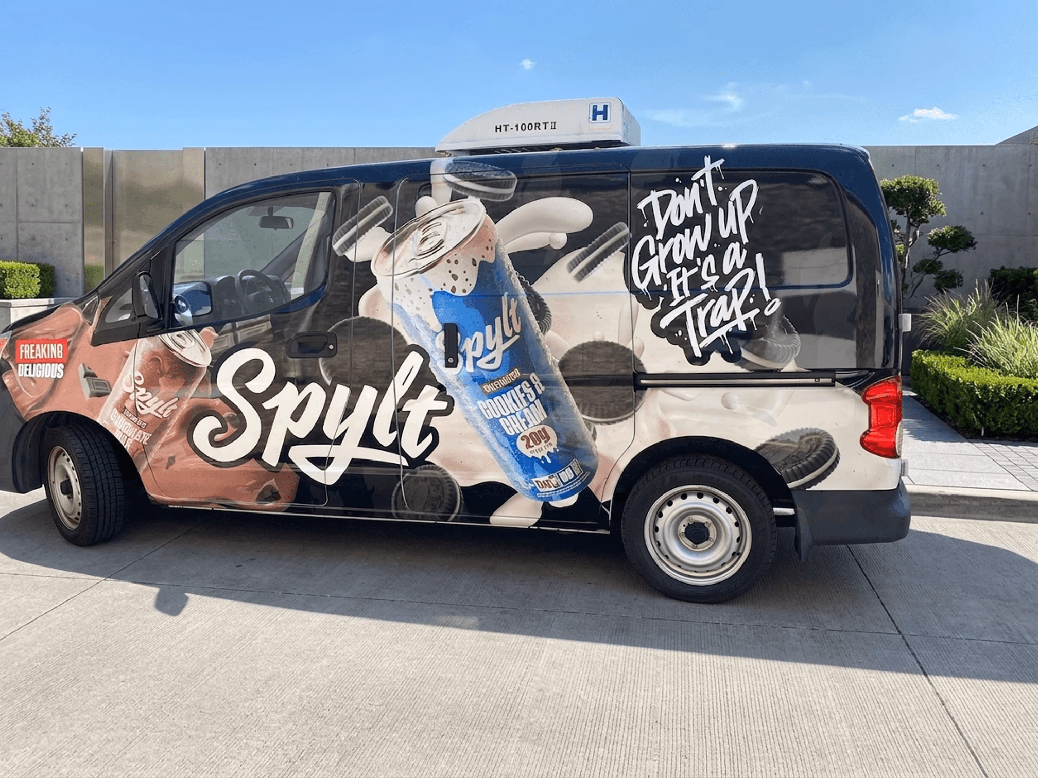 Spylt vehicle wrap in Houston, TX