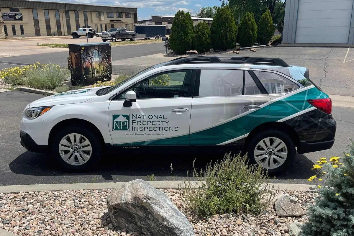 Full wrap on a Subaru Outback in Omaha, NE
