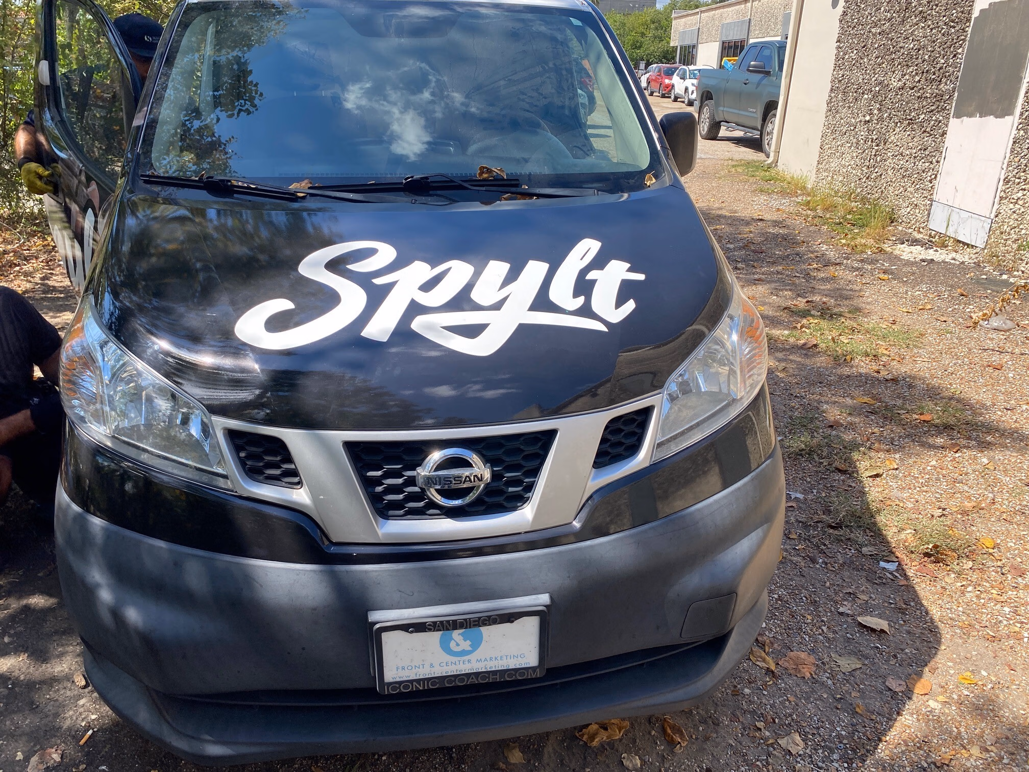 Spylt vehicle wrap in Houston, TX