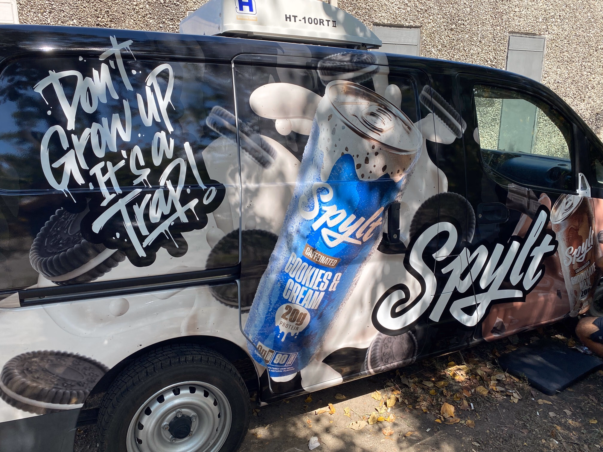 Spylt vehicle wrap in Houston, TX