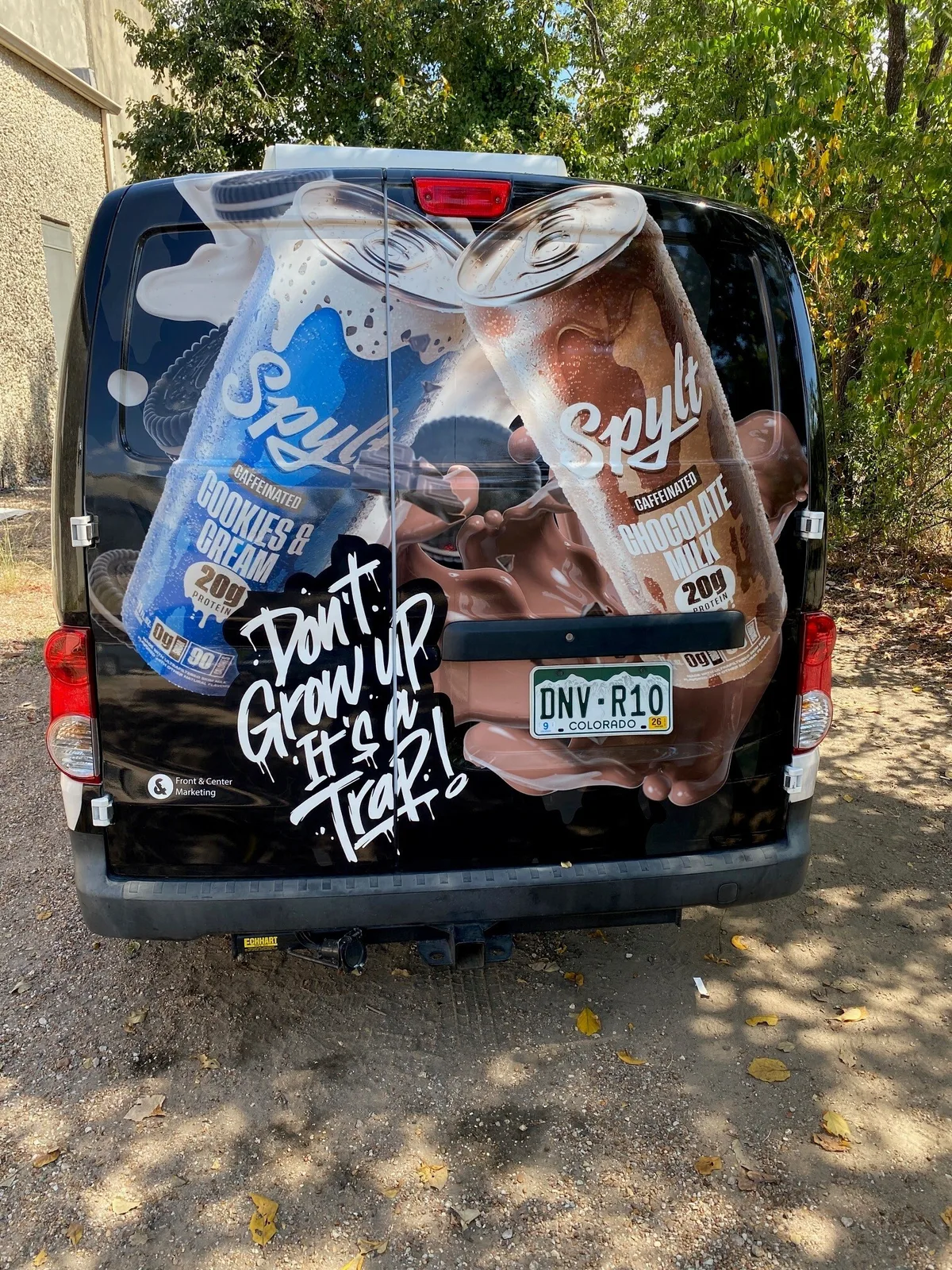 Full wrap on a Nissan NV200 van in Houston, TX