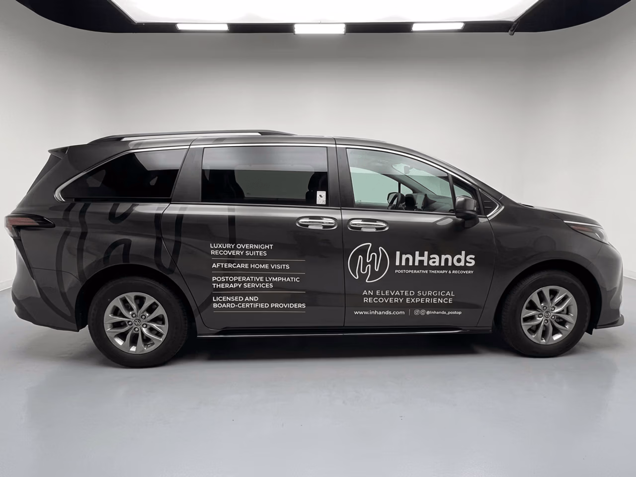 InHands vehicle wrap in Redwood City, CA