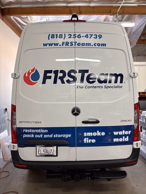 FRSTeam vehicle wrap in Northridge, CA
