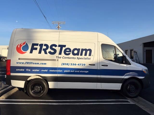 FRSTeam vehicle wrap in Northridge, CA