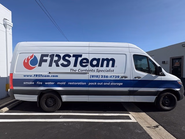 FRSTeam vehicle wrap in Northridge, CA