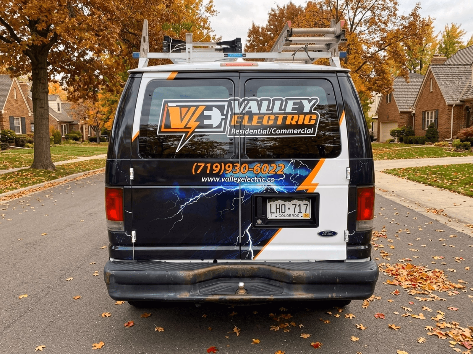 Valley Electric vehicle wrap in Colorado Springs, CO