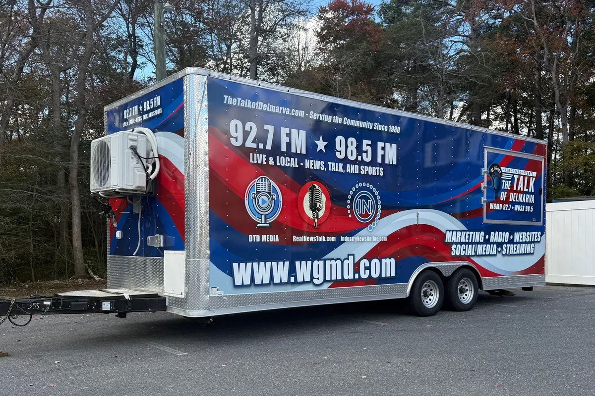 Full wrap on a trailer in Lewes, DE