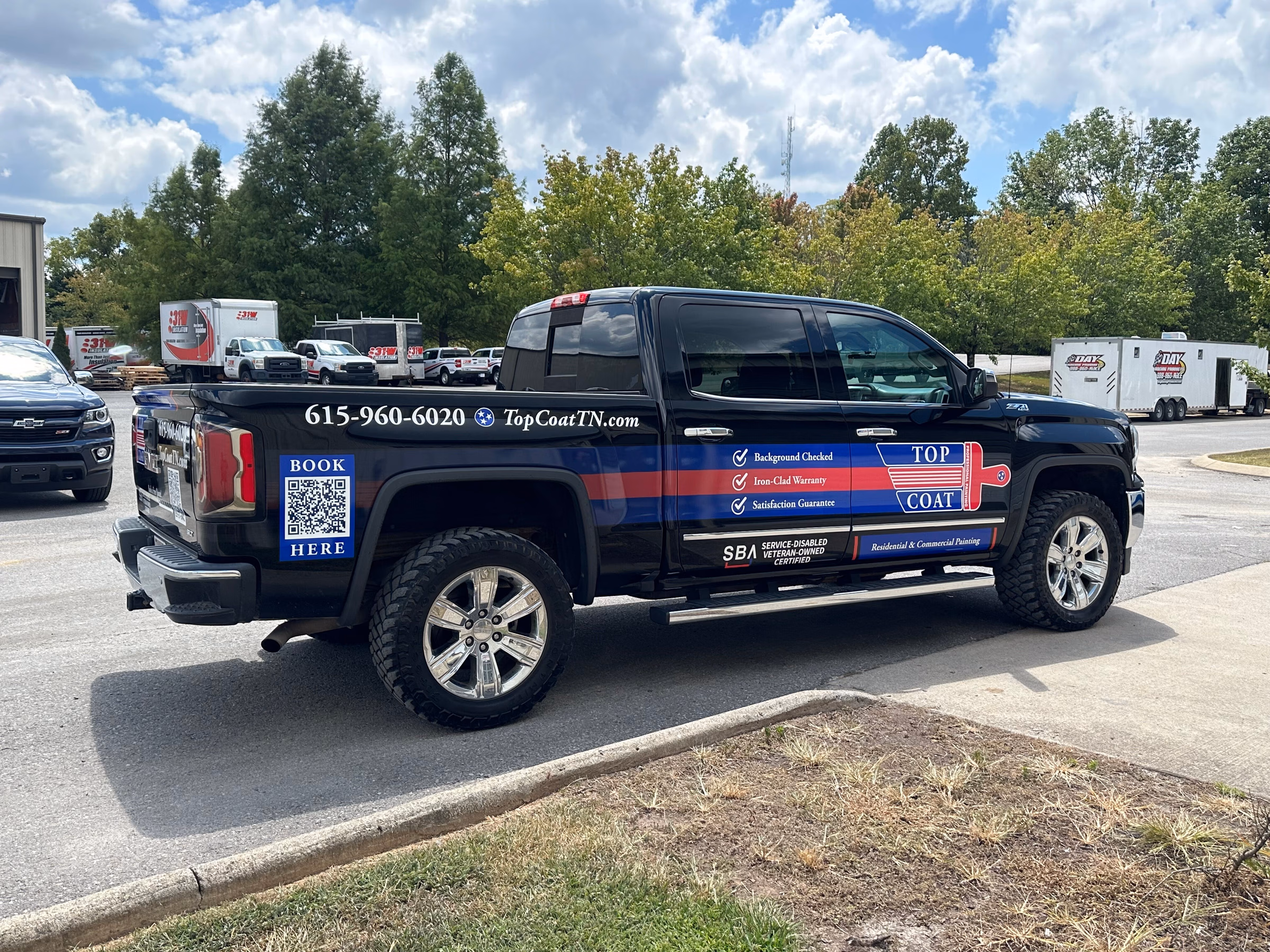 Top Coat vehicle wrap in Greenbrier, TN