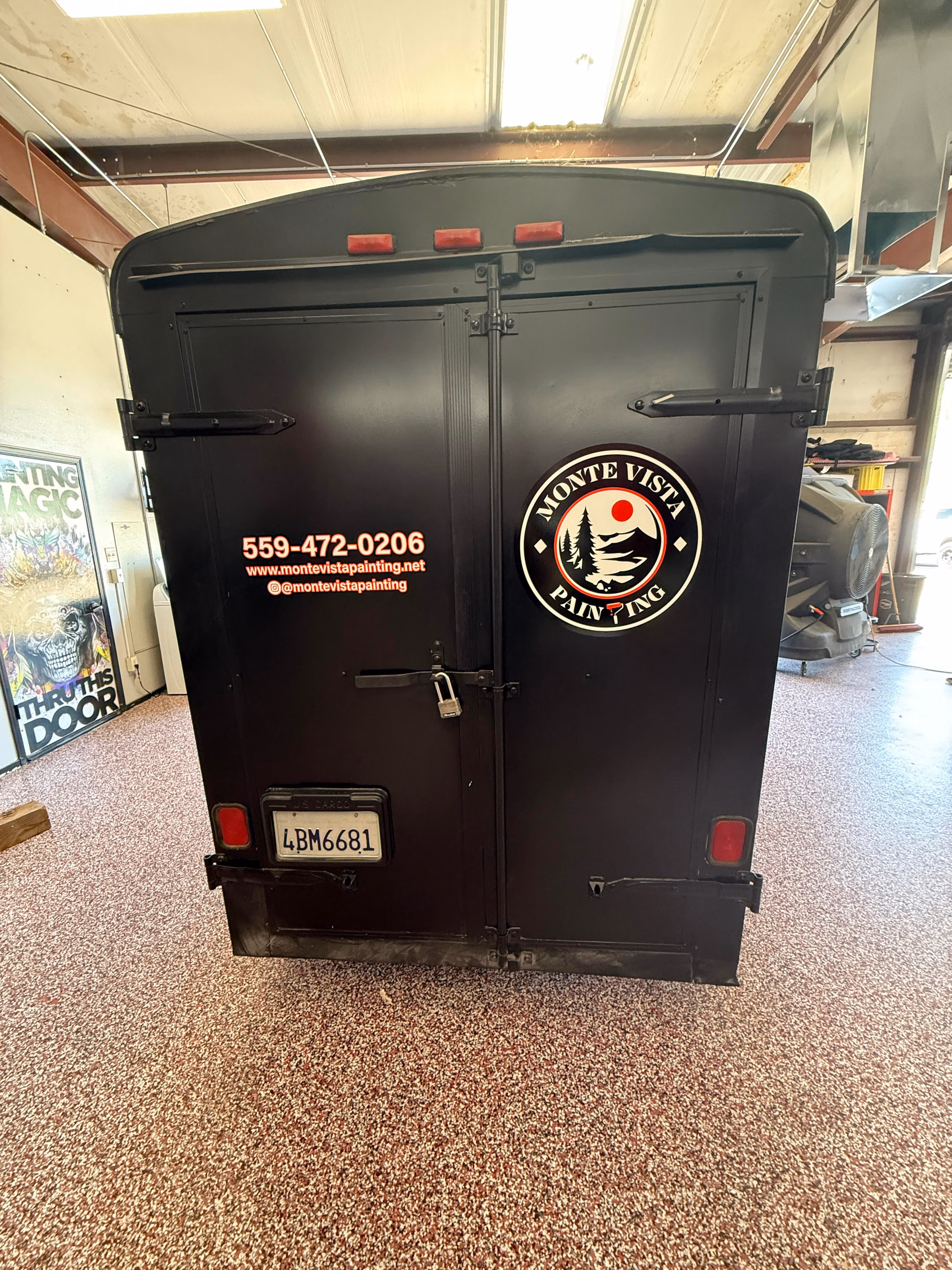 Monte Vista Painting vehicle wrap in Clovis, CA