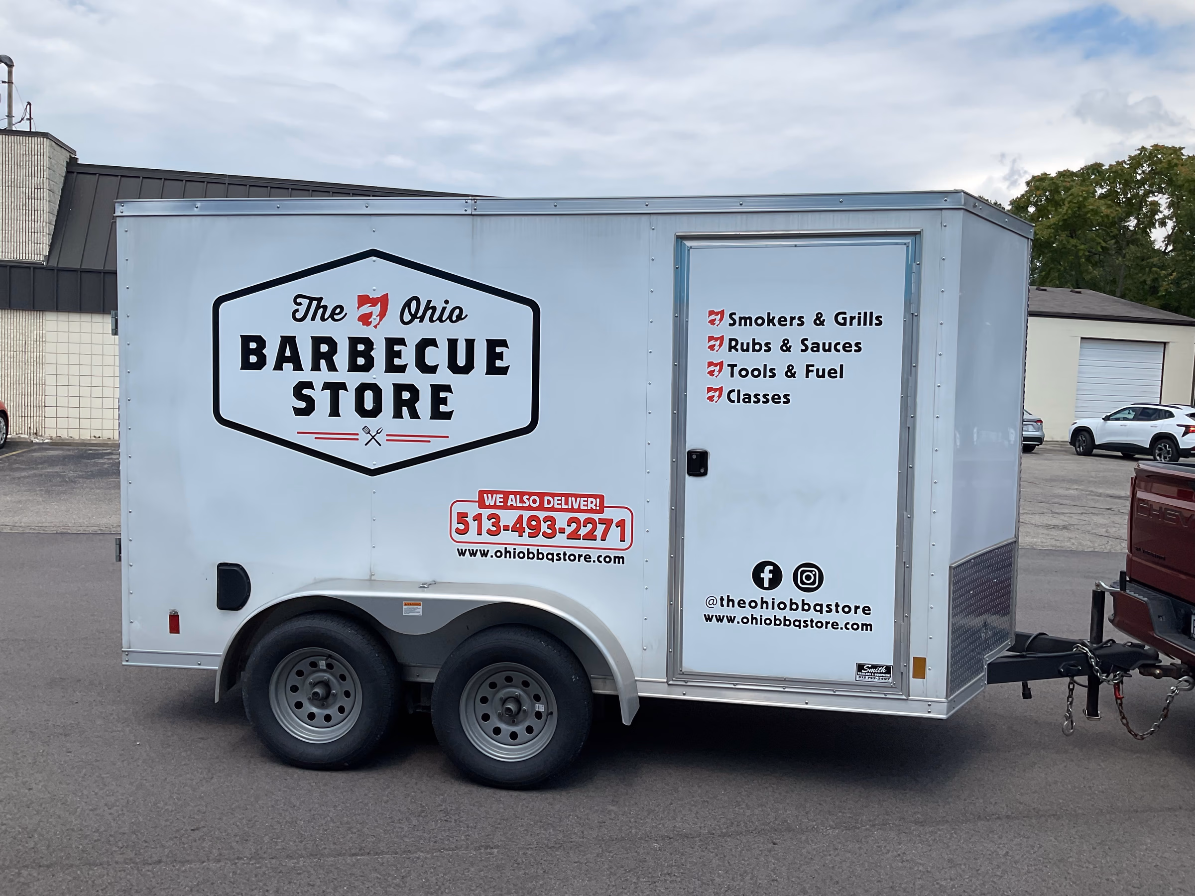The Ohio Barbecue Store vehicle wrap in Cincinnati, OH